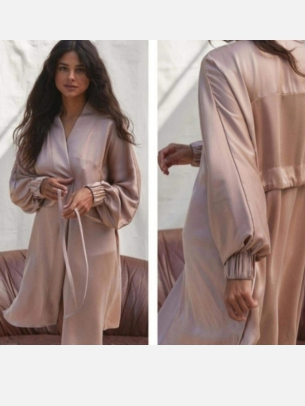 LUNYA WASHABLE SILK ROBE